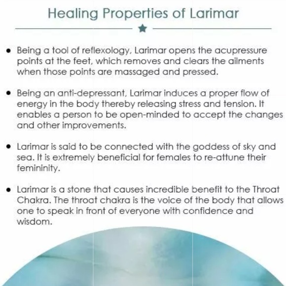 Rare Larimar gemstone pendants - Picture 4 of 4